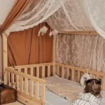 décoration lit cabane et accesoires