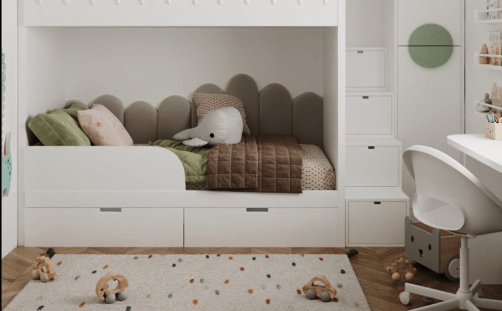 aménagement chambre enfant 9m2
