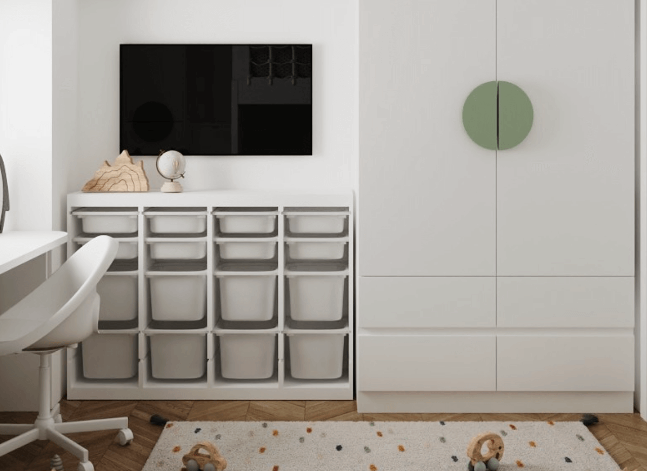 Exemple d'aménagement chambre enfant 9m² optimisée