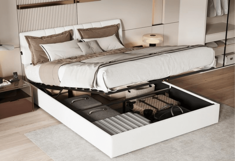 Comment installer un vérin sur un lit coffre ?